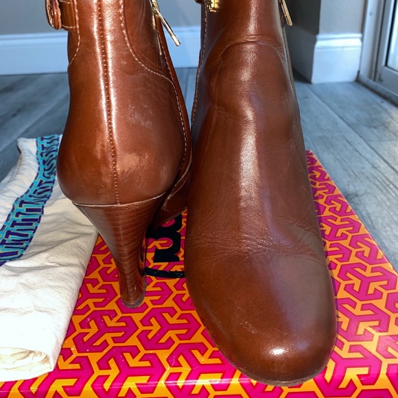 💋💋TORY BURCH sz10 Milan Wedge Bootie authentic😻 Free Shipping - Picture 9 of 14
